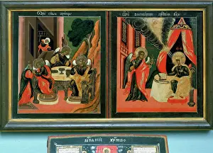 Scriptures: Painting of Russian School depicting