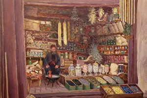 Srpska: Painting, Sephardic Old Synagogue, Sarajevo, Bosnia