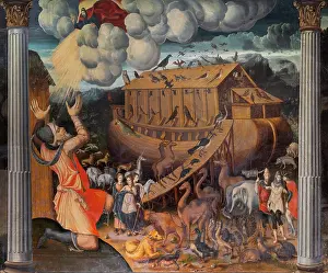 Painting, Studiolo, Chateau du Lude, Lude