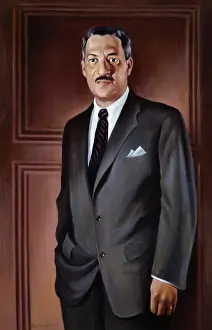 Betsy: Painting of Thurgood Marshall, the first African