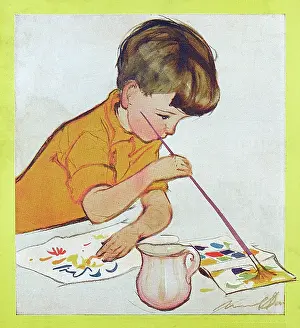 Paintbrush: Painting Time by Muriel Dawson