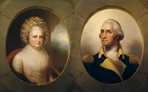 Idealized: Paintings of George and Martha Washington