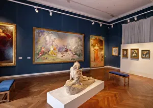 Cheret: Paintings, Musee des Beaux Arts, Nice, Provence, France