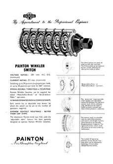 Painton: Painton El;ectrical Components & Accessories. Winkler Switch