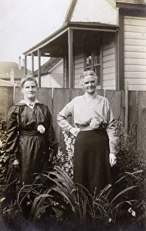 Buttonholes: A Pair of Canadian Sisters (possibly twins?)