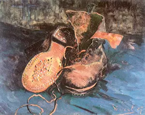 Battered: A Pair of Shoes, by Van Gogh