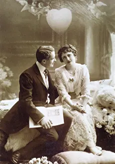 Cherubim: A pair of young French lovers