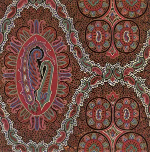 Motif: Paisley and Oval Motif