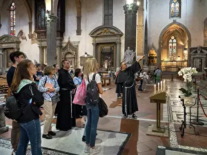 Corsini: Pala Bardi talk, Santa Croce, Florence, Tuscany, Italy