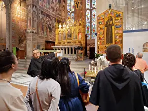 Corsini: Pala Bardi talk, Santa Croce, Florence, Tuscany, Italy