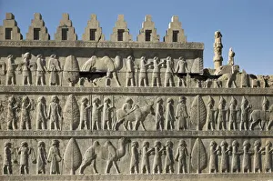 Jamshid: Palace of Darius I. Apadana or Audience Hall