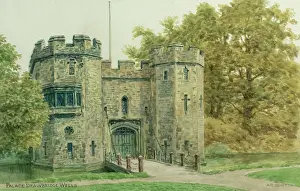 Drawbridge: Palace Drawbridge, Wells, Somerset
