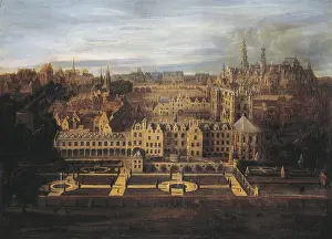Bruxelles: Palace of Dukes of Brabant in Brussels. 18th