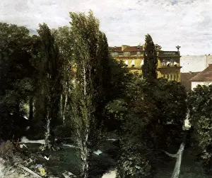 Adolph: The Palace Garden of Prince Albert, by Menzel