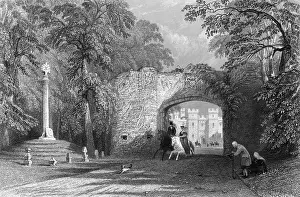 Scone: Palace Gate, Scone Palace 1837