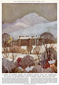 Holyroodhouse: The Palace of Holyroodhouse at Christmas