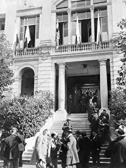 Affected: The Palace of Justice during the Locarno Conference, 1925