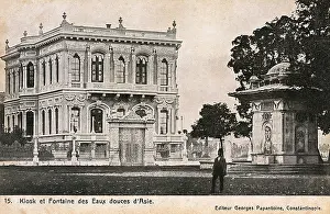 Bosphorus: Palace of Kucuksu - Constantinople, Turkey