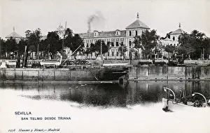 Guadalquivir: Palace of San Telmo, Seville, Spain