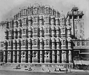 Winds: The Palace of the Winds in Jaipur, 1906