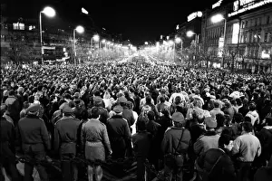 Michal: Palach week - protest - demonstration - police