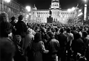 Michal: Palach week - protest - demonstration - police