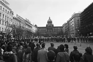 Escalated: Palach week - protest - demonstration - police