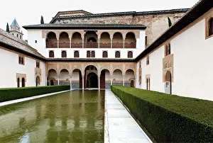 Spanien: Palacio de Comares with the Myrtle Patio in