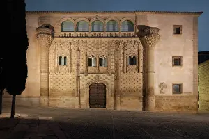 Manrique: Palacio de Jabalquinto, UNIA, Baeza, Jaen, Andalusia, Spain