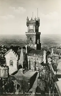Sintra: Palacio de Pena at Cintra, Portugal