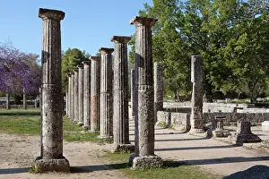 Palaestra: Palaestra, Olympia, Greece