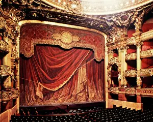 Loge: the Palais Garnier Opera House Hall of the Opera Paris