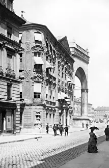 Residenzstrasse: Palais Preysing in Munich, before 1914