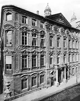 Residenzstrasse: Palais Preysing in Munich, before 1914