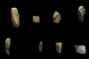 Latvia: Paleolithic. Baltic area. Europe. Settlements of the first r