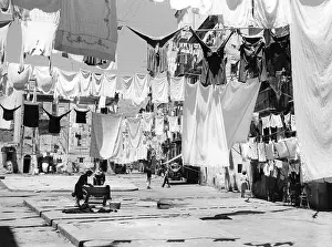 Washday: Palermo, Italy, 1950s