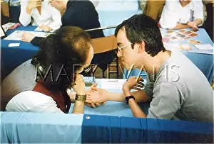 Palmistry: PALM-READER AT WORK
