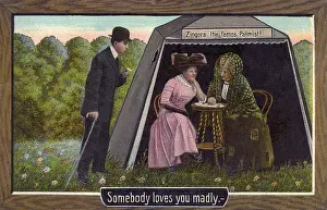 Predict: Palm reader Zingora lets a lady know her love is true