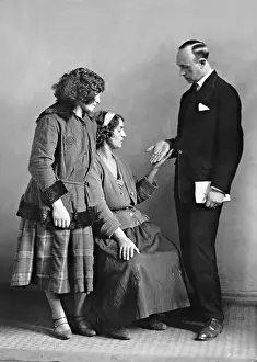 Gypsies: Palm reading, 1935