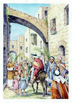 Palm Sunday, Christ's entry into Jerusalem