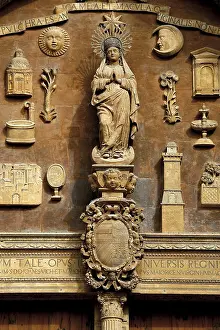 Tympanum: Palma de Majora Cathedral. ca. 1230-1613. SPAIN