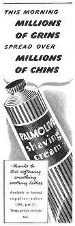 Palmolive: Palmolive Shaving Cream 1947