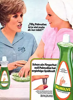 Liquids: Palmolive washing up liquid advert