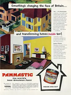 Emulsion: Pammastic emulsion paint advertisement