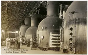 Hershey: Pan floor, Hershey Sugar Refinery, Central Hershey, Cuba