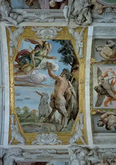 Carracci: Pan Offering Diana the Wool