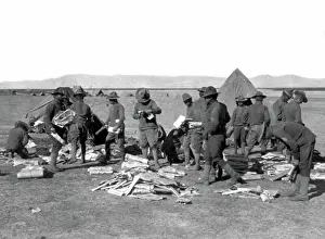 Underwood: Pancho Villa Expedition, Mail from Home, 1916