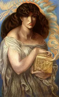 Raphaelite: Pandora, by D G Rossetti