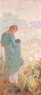 Odilon: Pandora, by Odilon Redon