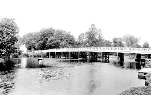 Pangbourne: Pangbourne, the Bridge 1893